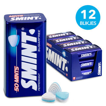 Smint - Peppermint 50 Mints 12 Stück