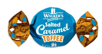 Walkers Salted Karamel Toffee Eclairs 2.5 Kilo