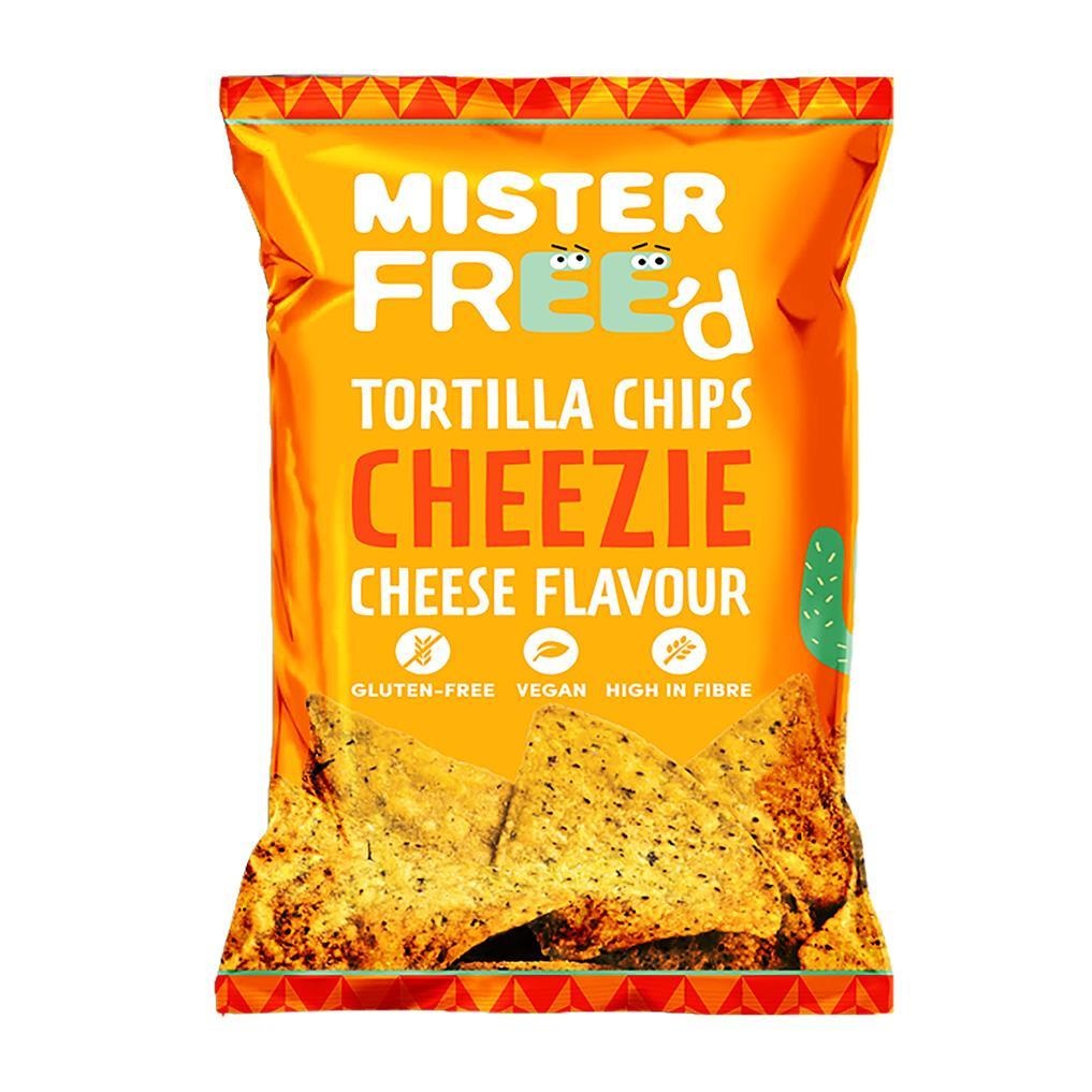 Mister Freed - Tortilla Chips Cheezie Saveur Fromage 135 Grammes