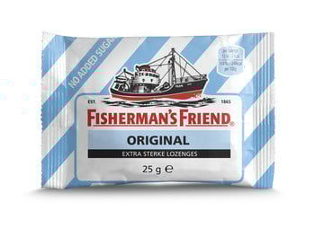 Fisherman's Friend - Original Suikervrij 25 Gram 24 Stuks