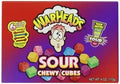 Warheads - Chewy Cubes Box 113 Gram 12 Pieces