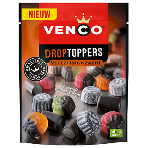Venco - Droptoppers Veelzijdig Zacht 225 Gram