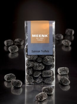Meenk - Salmiak Truffels 180 Gram 7 Stuks