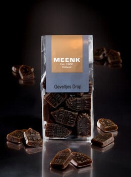 Meenk - Geveltjes Liquorice 180 Gram 7 Pieces
