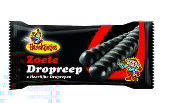 Harlekijntjes - Dropreep 66 Gram 30 Stuks