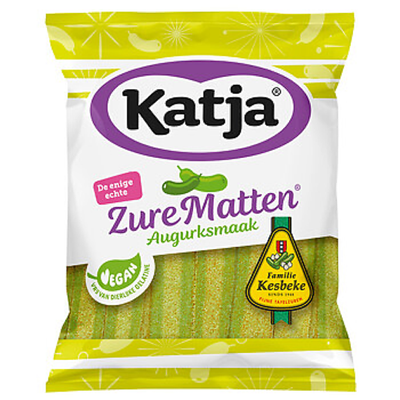 Katja - Zure Matten Augurksmaak 125 Gram
