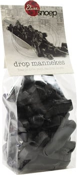 Elvee - Liquorice Mannekes 200 Gram 8 Pieces