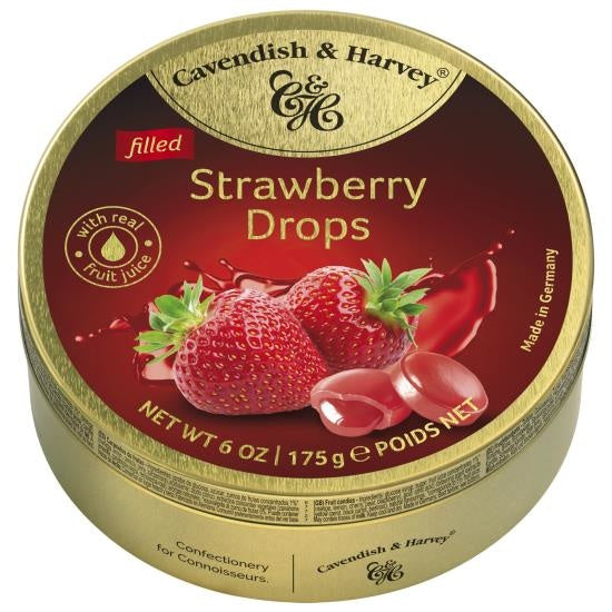 Cavendish & Harvey - Strawberry Réglisses 175 Gram