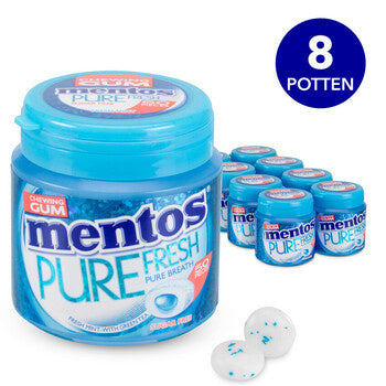 Mentos - Pure Freshmint Gum 8 Stück