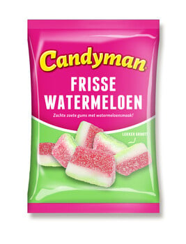Candyman - Frisse Watermeloen 200 Gram 12 Pièces