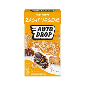 Autoliquorice - Zachtwagens 235 Gram 6 Pieces