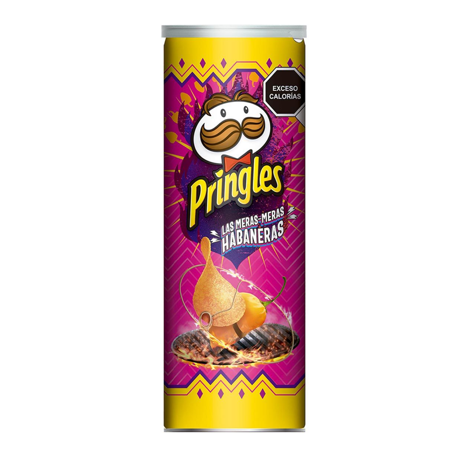 Pringles - Habaneras 124 Gram (import uit Mexico))