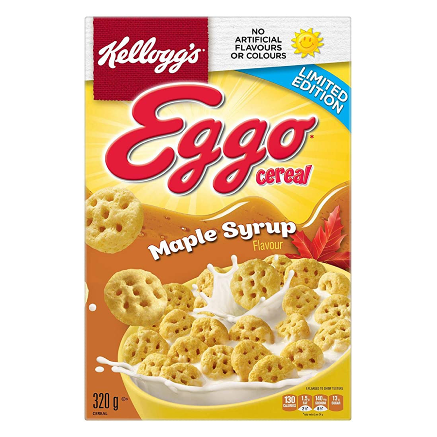 Kellogg's - Eggo Maple Syrup Cereals 320 Gram