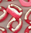 Trolli - Winegum Dracula Zähne 250 Gramm