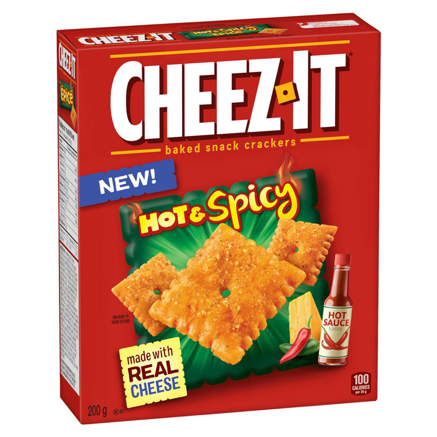 Cheez-It - Scharf &amp; Würzig 200 Gramm