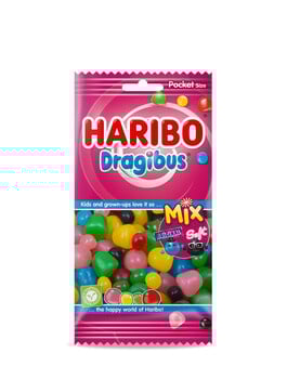 Haribo - Dragibus 130 Gram 8 Stuks