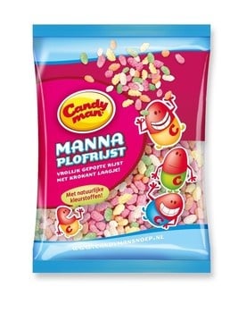 Candyman - Manna Plofrijst 240 Gram 12 Stuks