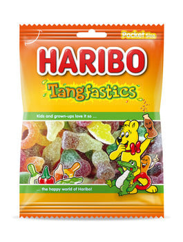 Haribo -  Tangfastics 75 Gram 28 Stuks
