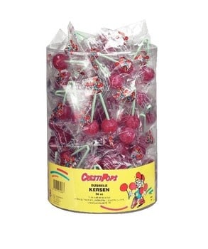 Crest - Dubbele Kersen Op Steel 50 Stuks