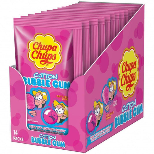 Chupa Chups - Cotton Gum Tutti Frutti 12 Stuks