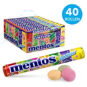 Mentos - Rainbow Rol 40 Stuks