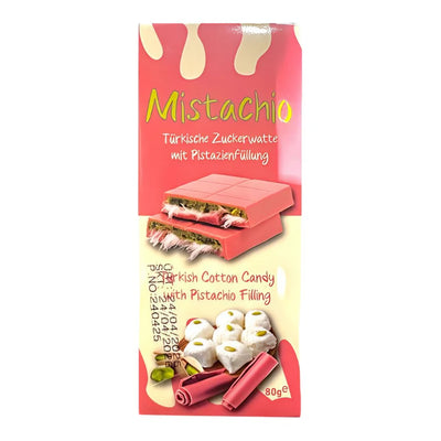 Mistachio - Angel Hair Pink Turkish Cotton Candy Pistachio Cream 80 Gram