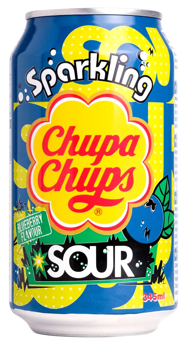 Chupa Chups - Sour Blueberry 345ml