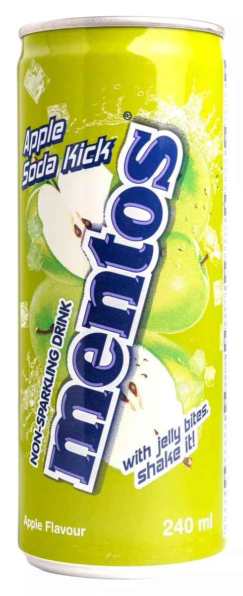 Mentos - Apple Sodakick 240ml
