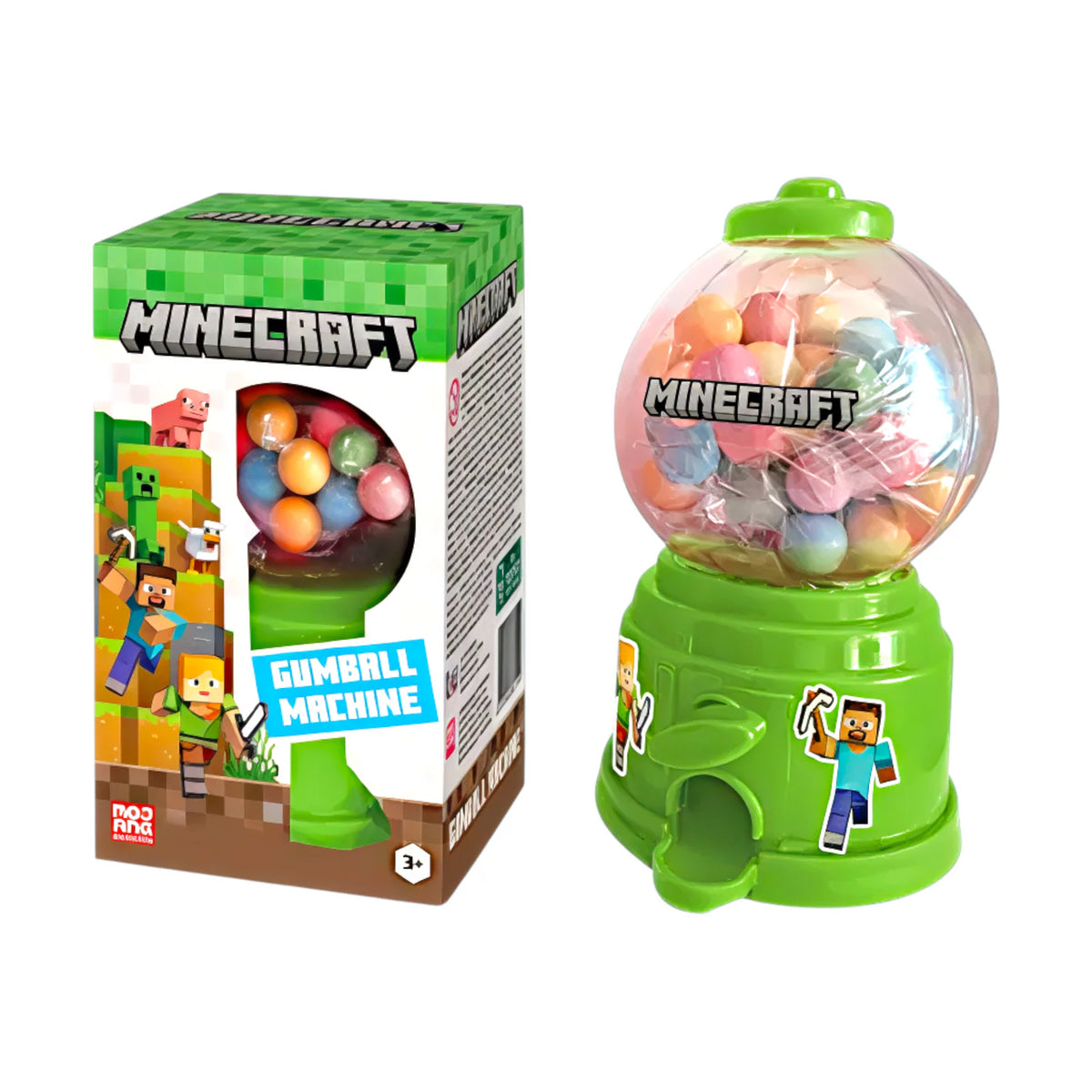 Gumball Machine Minecraft 100 Gram – CandyOnline