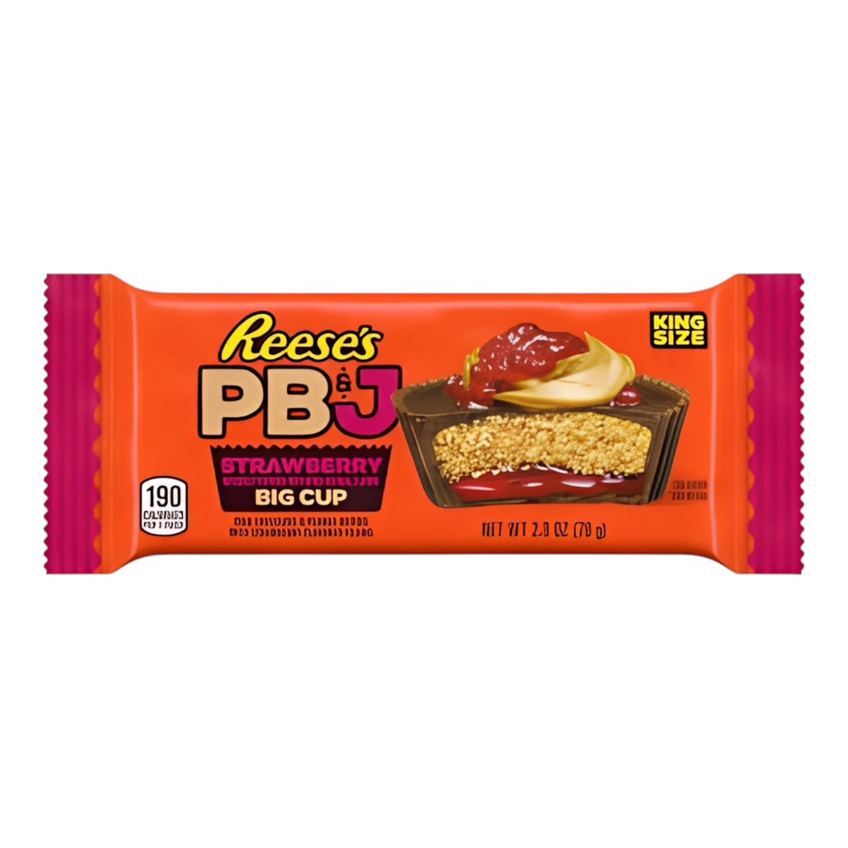 Reese's - Strawberry Peanut Butter Kingsize 79 Gram