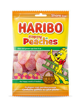 Haribo - Perzikken 250 Gram 10 Stuks