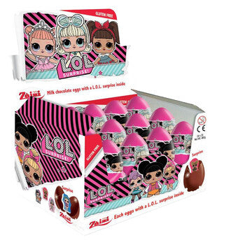 Zaini - Lol Chocolade Eieren 20 Gram 24 Stuks
