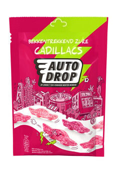 Autliquorice - Zure Cadillac 180 Gram 15 Pieces
