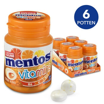 Mentos - Vitamins Gum 6 Stück