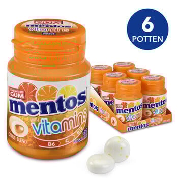 Mentos - Vitamins Gum 6 Stuks