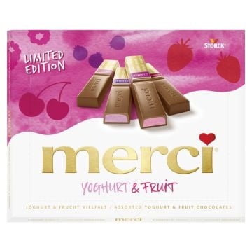 Merci - Yoghurt & Fruit 250 Gram