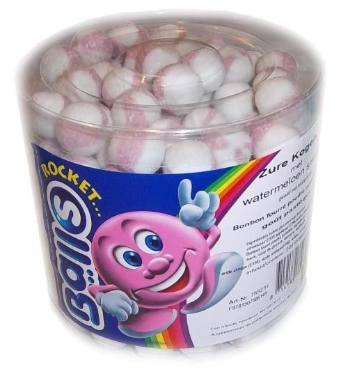 Van Wandelen Zure Watermeloen Kogels 200 Stuks