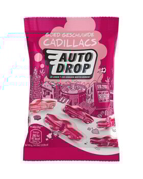 Autodrop - Geschuimde Cadillacs 20 Gram 16 Stuks