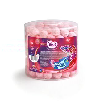 Frisia - Rocket Balls Aardbei 200 Stuks