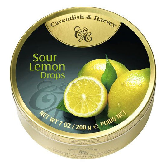 Cavendish & Harvey Sour Lemon Drops 200 Gram