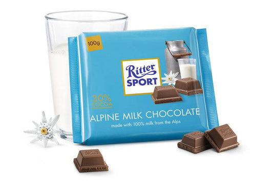 Ritter Sport Alpenmelk 30% 100 Gram