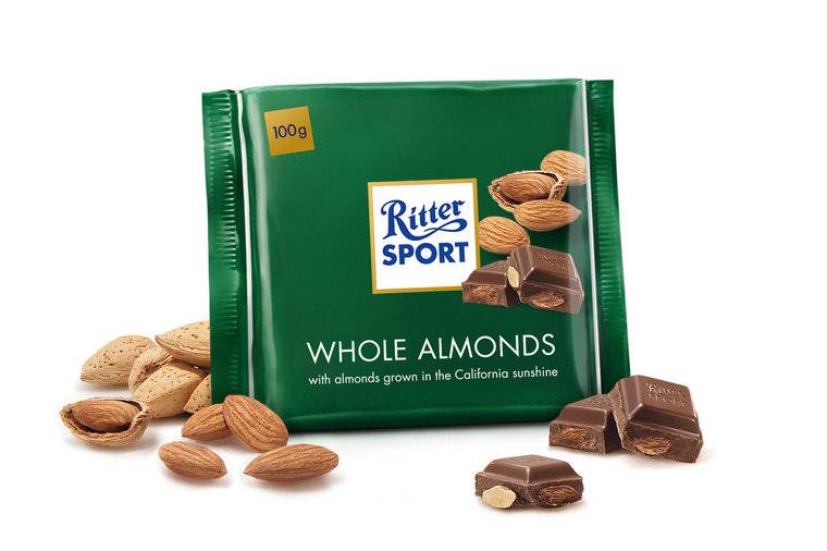 Ritter Sport Ganze Mandel 100 Gram