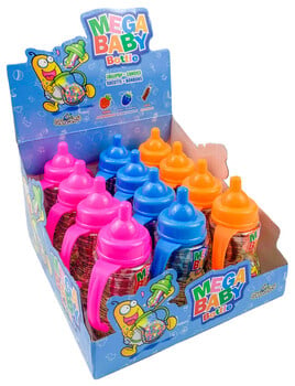 Funny Candy - Mega Baby Bottle 50 Gram 12 Stück