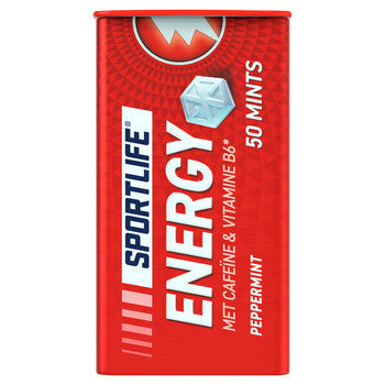 Sportlife - Boost Energy Mints 50 Mints 12 Stuks
