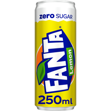Fanta - Lemon Zero Sugar 250ml 12 Dosen