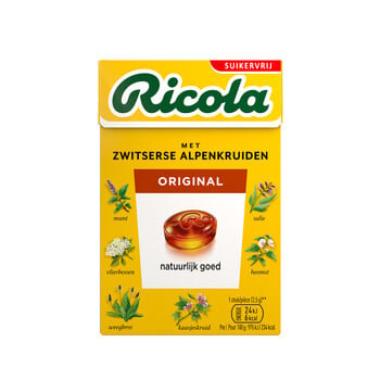 Rucola - Original Suikervrij 50 Gram 20 Stück