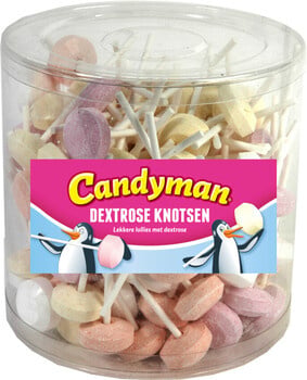 Candyman - Dextrose Knotsen 120 Pieces