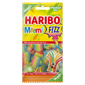 Haribo - Miami Fizz 80 Gram 8 Stuks