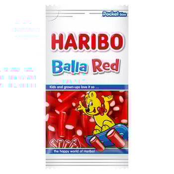 Haribo - Balla Red 110 Gram 8 Stuks