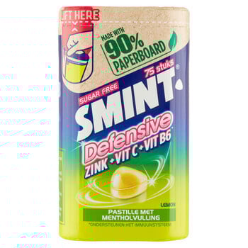 Smint - Defensive Lemon 4 Stuks